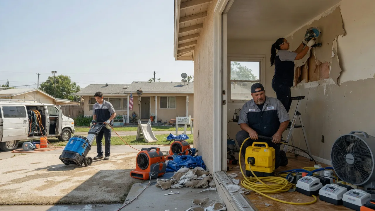 Water Damage Restoration in Clio, CA near me